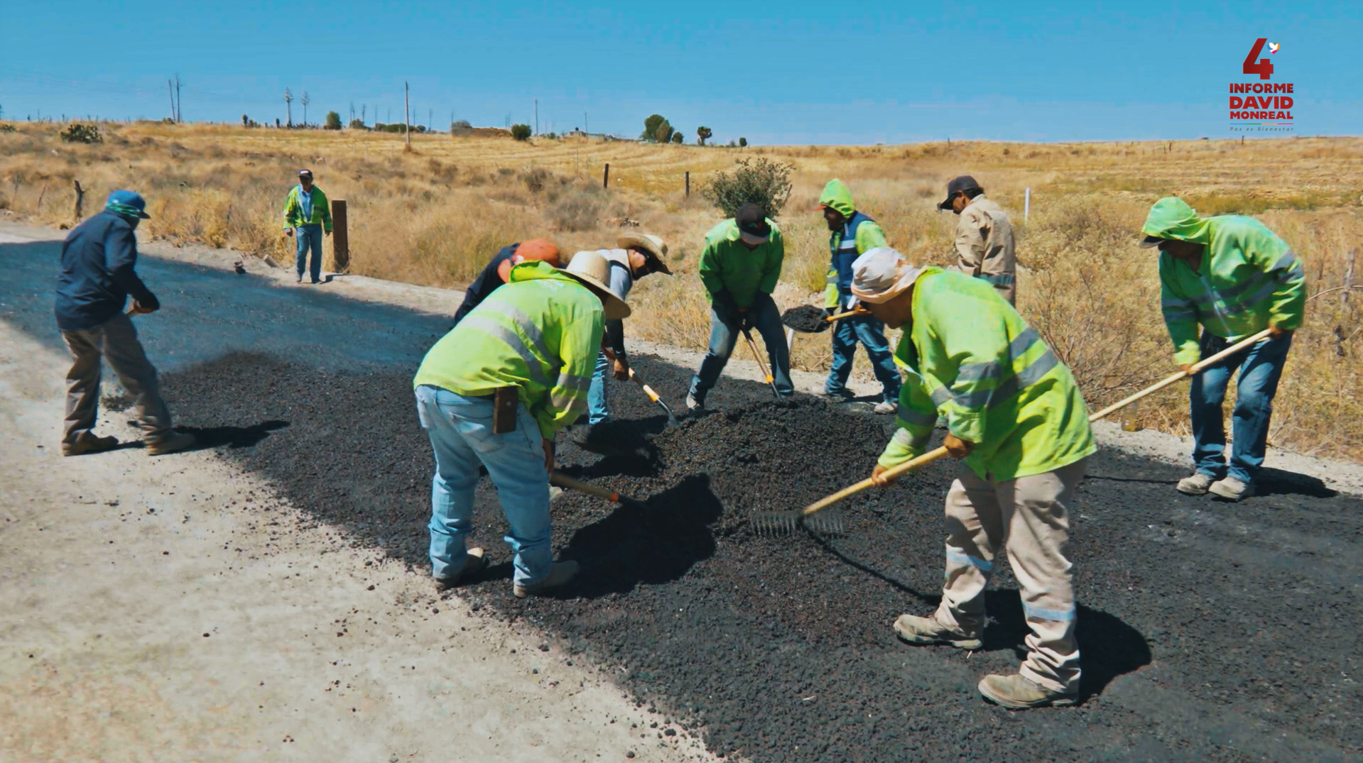 Obras para el bienestar.